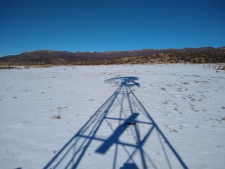 Johnson Mesa after after fresh snowfall (near Raton, NM).